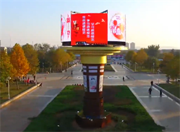 精神堡壘的設(shè)計(jì)初衷，led旋轉(zhuǎn)屏在精神堡壘的重要位置